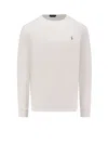 Polo Ralph Lauren Slim Fit Cotton Sweater In White