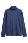 Polo Ralph Lauren Soft Touch Cotton Turtleneck In Blue