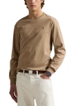 Polo Ralph Lauren Soft Touch Long Sleeve T-shirt In Gray
