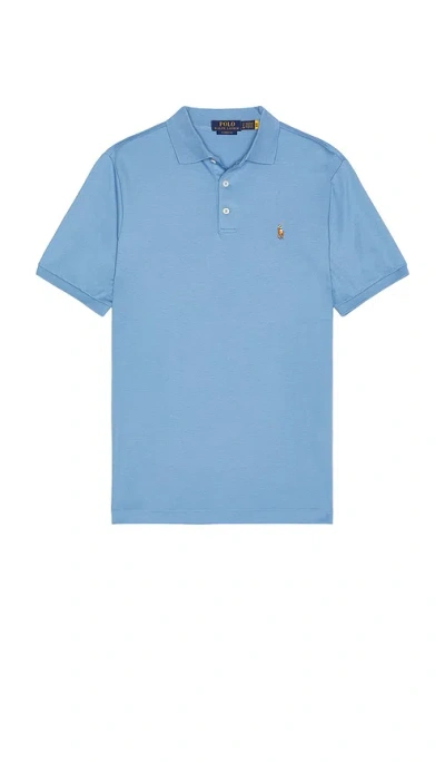 Polo Ralph Lauren Soft Touch Polo In Baby Blue