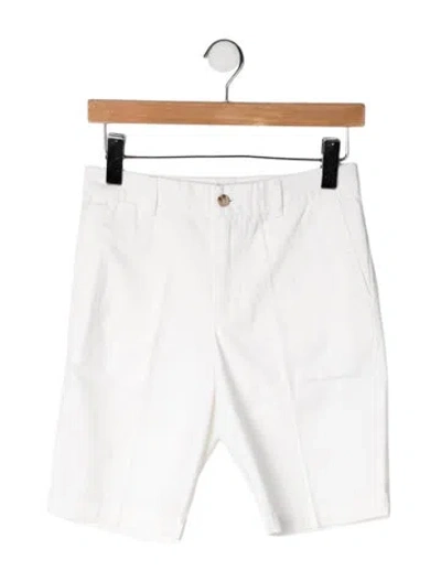 Pre-owned Polo Ralph Lauren Kids' Solid Casual Pants In White
