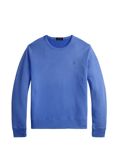 Polo Ralph Lauren Spa Terry Logo Embroidered Sweatshirt In Multi