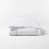 Polo Ralph Lauren Spencer Cable Embroidery Duvet Cover In Flax