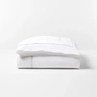 Polo Ralph Lauren Spencer Cable Embroidery Duvet Cover In White