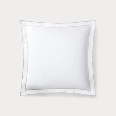 Polo Ralph Lauren Spencer Sateen Border Sham In Sage