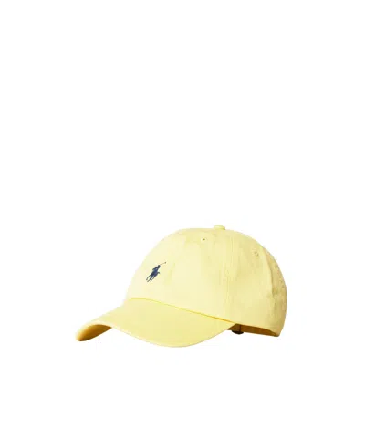 Polo Ralph Lauren Sport Baseball Cap In Yellow
