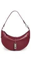 Polo Ralph Lauren Sport Calf Polo Id Mini Shoulder Bag Pomegranate In Red