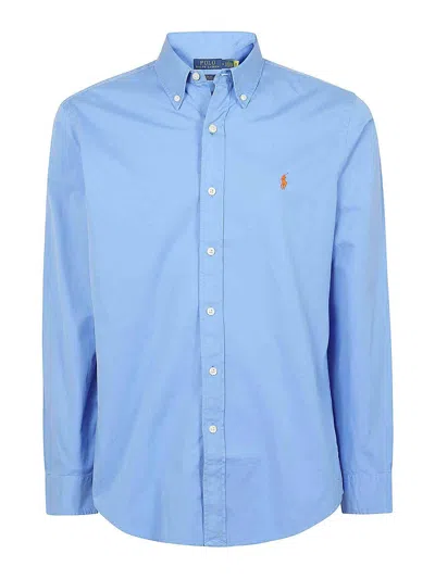 Polo Ralph Lauren Sport Shirt In Blue
