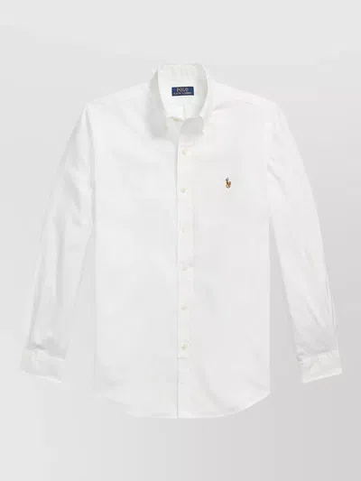 Polo Ralph Lauren Sport Shirt Button Down Collar Long Sleeves In Multi