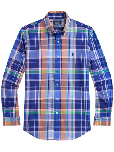 Polo Ralph Lauren Sport Shirt Clothing In Blue