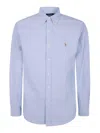 Polo Ralph Lauren Long Sleeve Sport Shirt In Blue