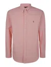 Polo Ralph Lauren Sport Shirt Long Sleeve In Orange
