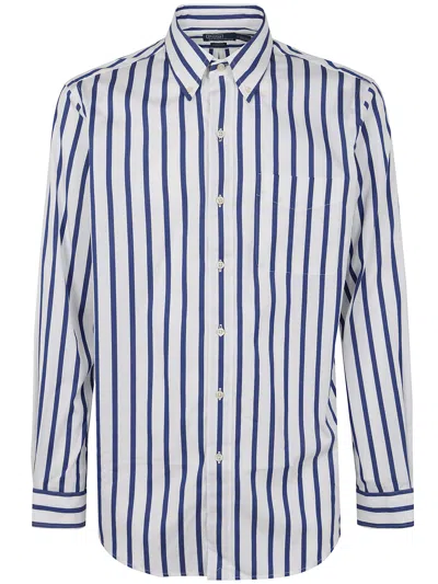 Polo Ralph Lauren Sport Shirt Long Sleeve In White