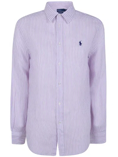 Polo Ralph Lauren Sport Shirt In Purple