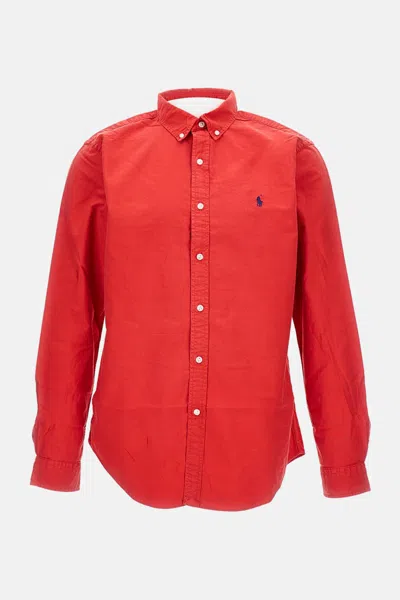 Polo Ralph Lauren Sports Shirt In Red