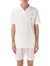 Polo Ralph Lauren Standard Fit Cotton-linen Polo Shirt In White