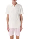 Polo Ralph Lauren Standard Fit Cotton-linen Polo Shirt In White