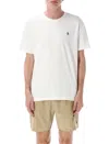 Polo Ralph Lauren Heavy Cotton T-shirt With Logo Embroidery In White