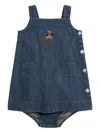 Polo Ralph Lauren スクエアネック デニムワンピース In Blue