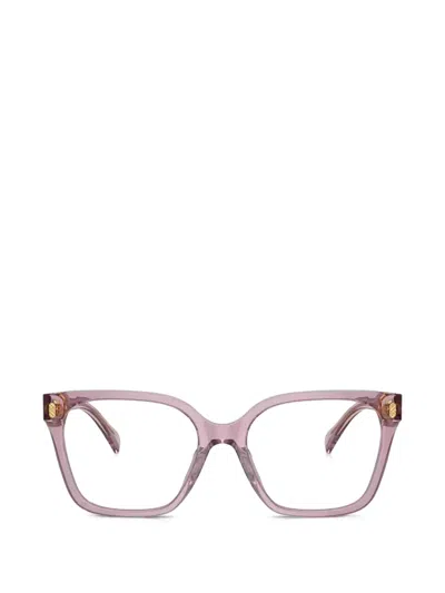 Polo Ralph Lauren Square-frame Glasses In Pink