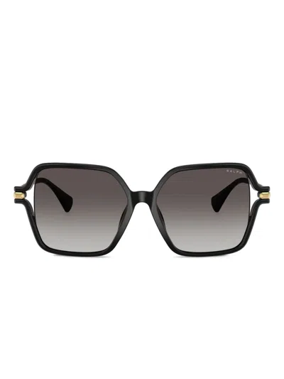 Polo Ralph Lauren Square-frame Sunglasses In Black