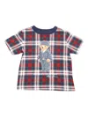 Polo Ralph Lauren Ss Cn-knit Shirts-t-shirt In Multi