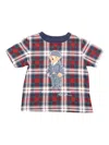 Polo Ralph Lauren Ss Cn-knit Shirts-t-shirt In Multicolor