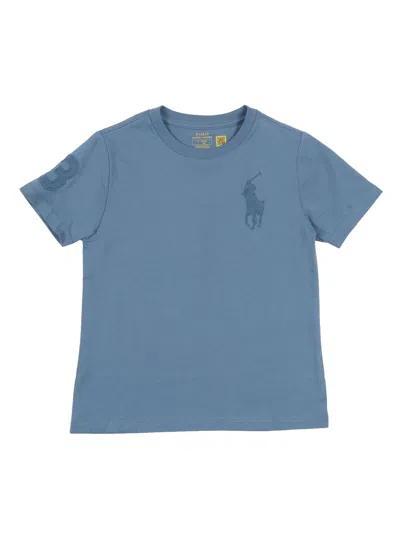 Polo Ralph Lauren Ss Cn Tops T Shirt In Blue