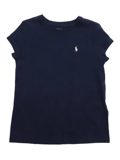 Polo Ralph Lauren Kids' Ss Cn Tee-tops-knit In Blue