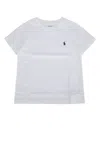 Polo Ralph Lauren White T-shirt With Logo In 035