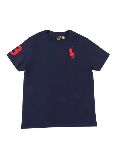 Polo Ralph Lauren Ss Cn-tops-t-shirt In Blue