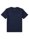 Polo Ralph Lauren Big Boys Cotton Jersey V-neck T-shirt In Blue