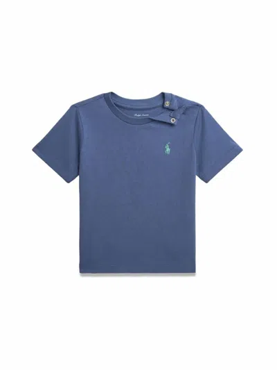 Polo Ralph Lauren Babies' Ss Cn-tops-t-shirt In Blue