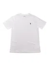 Polo Ralph Lauren White T-shirt With Logo In Blue