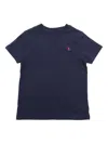 Polo Ralph Lauren Cruise Navy Boys' Polo Pony Short-sleeve Cotton T-shirt In Blue