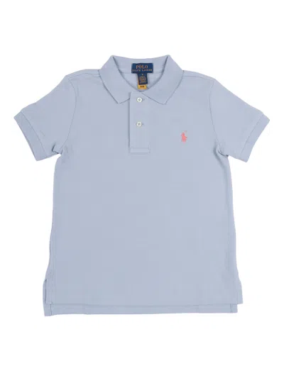 Polo Ralph Lauren Ss Kc-tops-knit In Blue