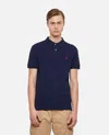 Polo Ralph Lauren Ss Knit Polo In Blue