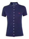 Polo Ralph Lauren Polo Pony-embroidered Shirt In Blue