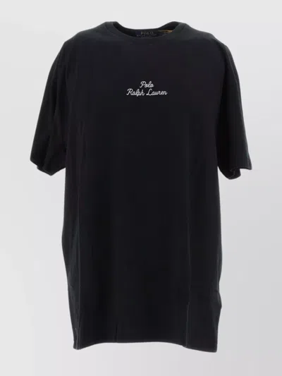 Polo Ralph Lauren Sscnclsm1 Crew Neck T-shirt In Black