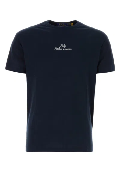 Polo Ralph Lauren Sscnclsm1-short Sleeve-t-shirt-l Nd  Male In Blue