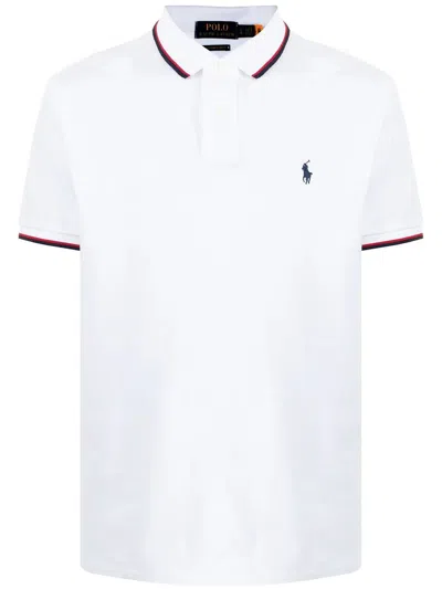 Polo Ralph Lauren Sskccmslmm1 Polo In White