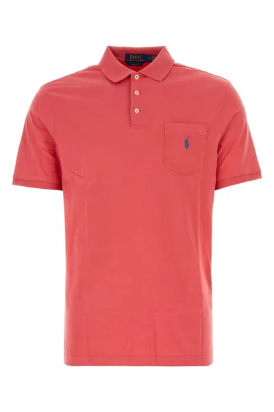 Polo Ralph Lauren Sskcpktm1-short Sleeve-polo Shirt-xl Nd  Male In Red