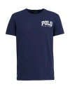 Polo Ralph Lauren Ssl Tsh Man T-shirt Navy Blue Size M Cotton