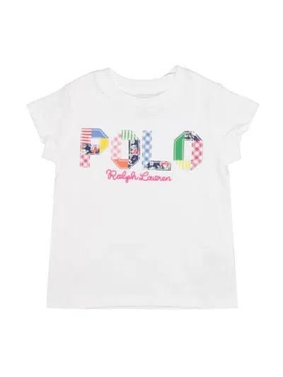 Polo Ralph Lauren Kids' Sspolotshirt Knit Shirts T-shirt In White