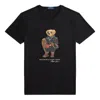 Polo Ralph Lauren Black Polo Bear Classic Slim Fit T-shirt In Black