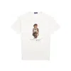 Polo Ralph Lauren Mens White Polo Bear Graphic-print Cotton-jersey T-shirt Xxl In White