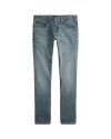 Polo Ralph Lauren Whiskering Detailing Jeans In Blue
