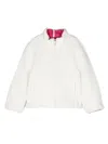 Polo Ralph Lauren Stand-up Collar Reversible Jacket In White
