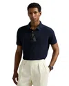 Polo Ralph Lauren Standard Fit Honeycomb Mesh Polo Shirt In Blue