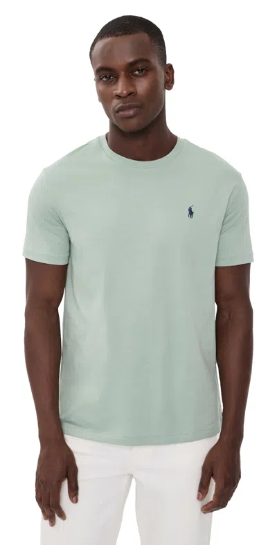 Polo Ralph Lauren Standard Fit Jersey Crewneck Tee Light Green